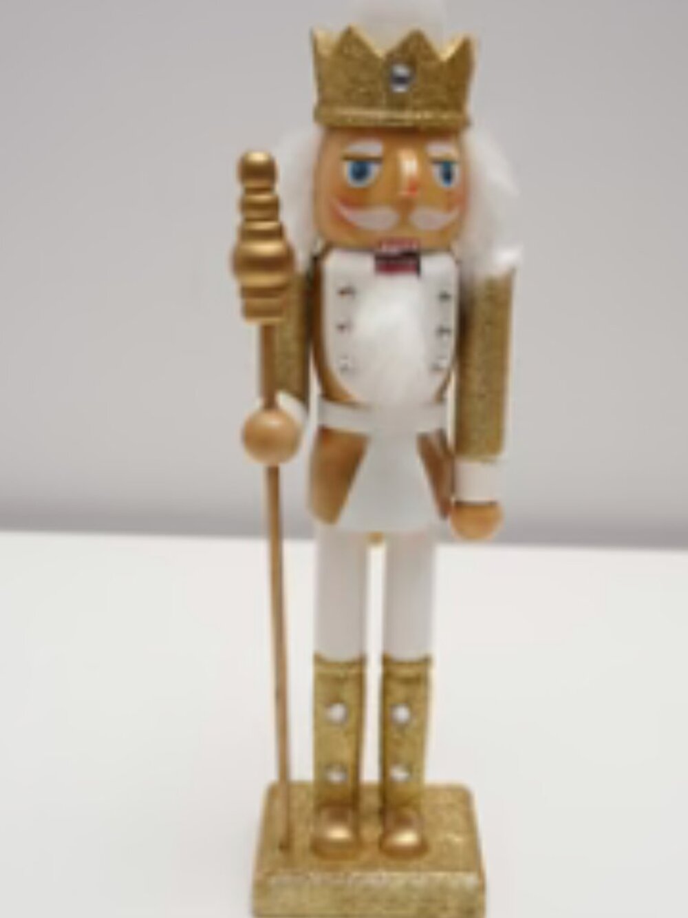 Christmas Nutcracker Gold Decor